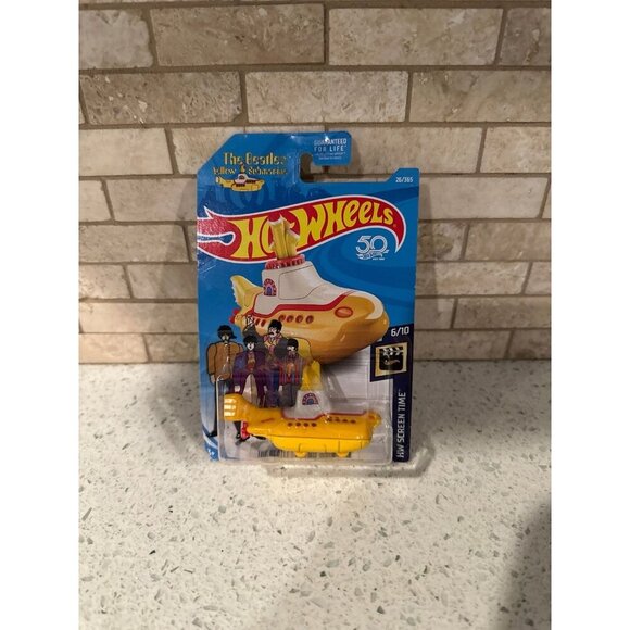 Hot Wheels The Beatles Yellow Submarine (HW Screen Time 6/10) 26/365 - Picture 1 of 2